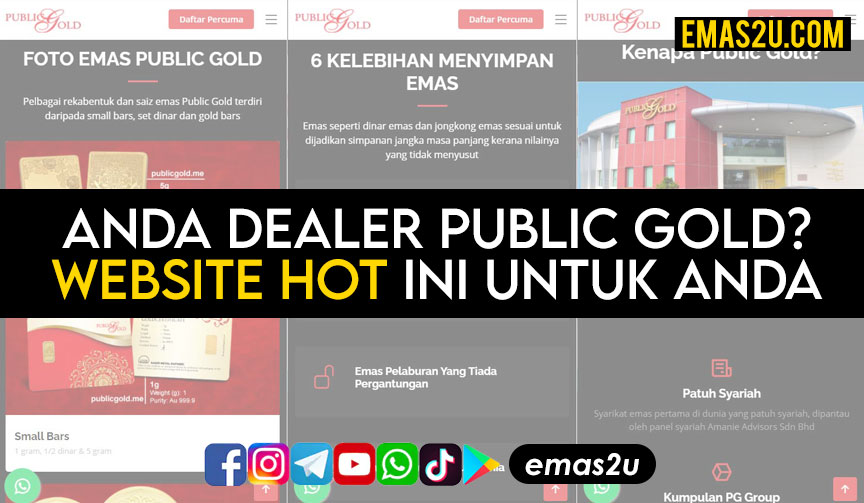 Website Dealer Public Gold