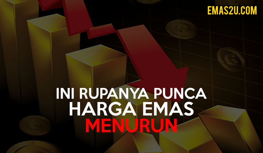 punca harga emas menurun