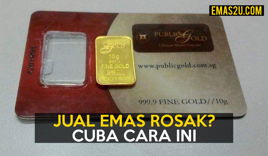 jual emas rosak