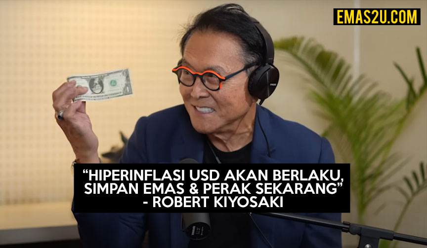 simpan emas robert kiyosaki