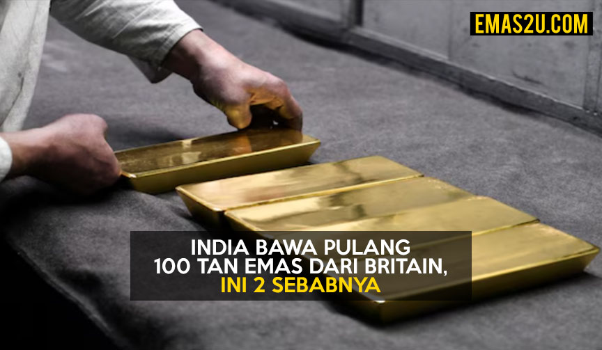 india bawa pulang emas dari britain