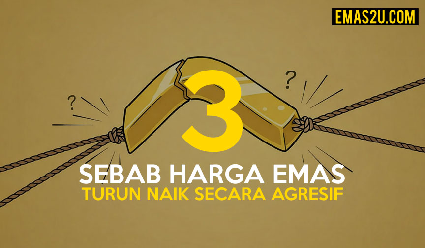 harga emas turun naik