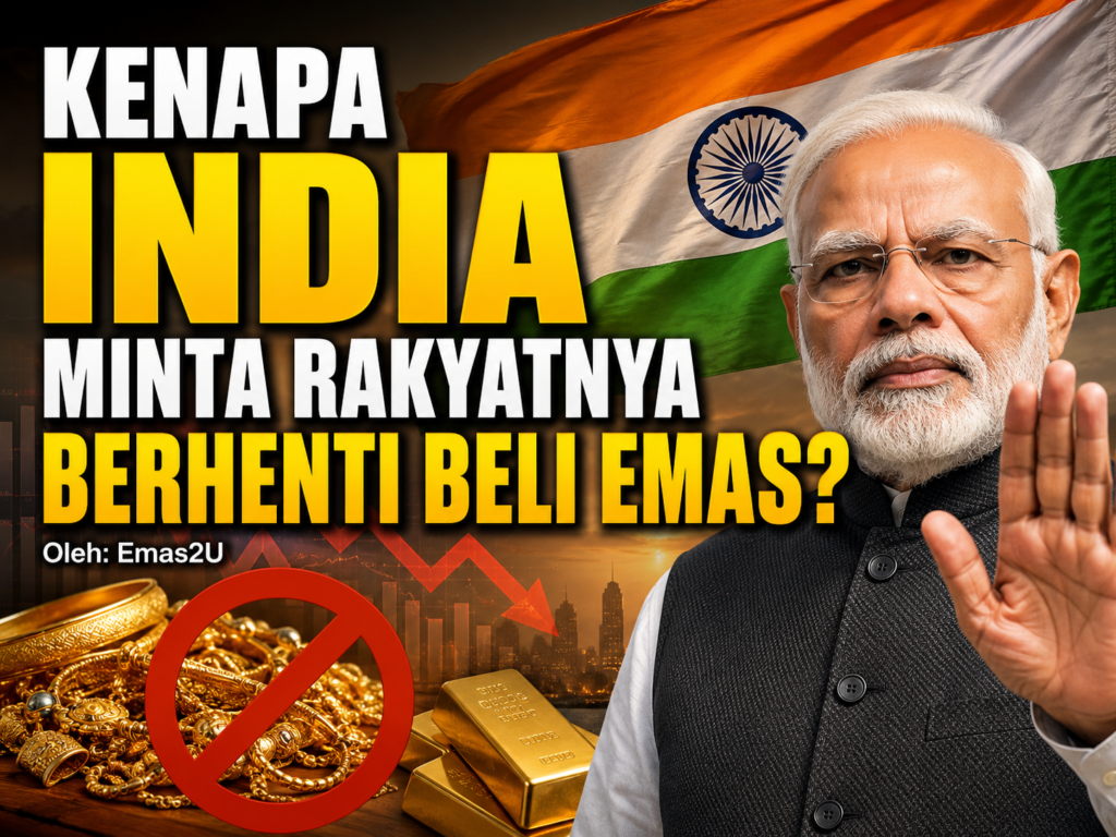 Kenapa India Minta Rakyatnya Berhenti Beli Emas?