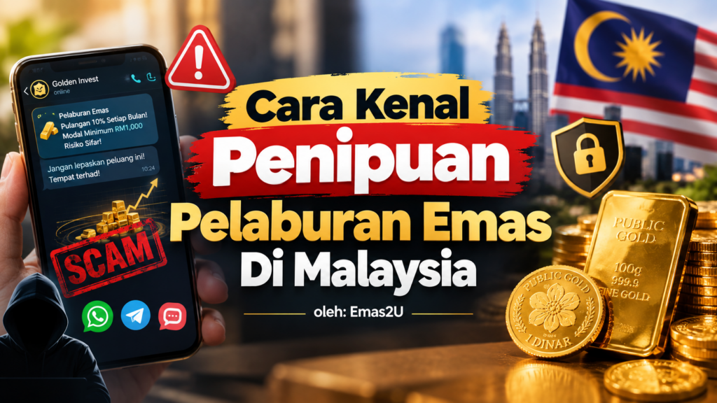 penipuan pelaburan emas